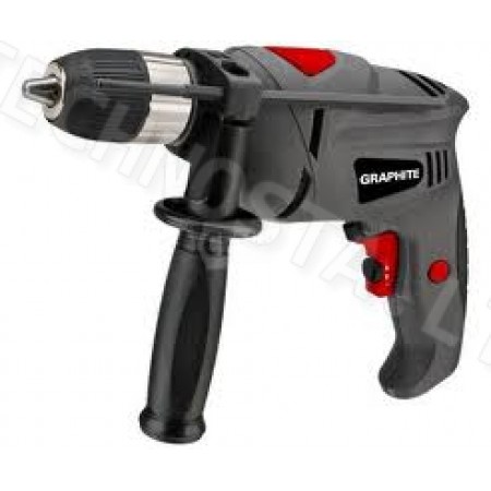 Gręžtuvas GRAPHITE 750W 58717 | Tvirtinimo detalės Gręžtuvas GRAPHITE 750W 58717 | Technosta - tvirtinimo detalės